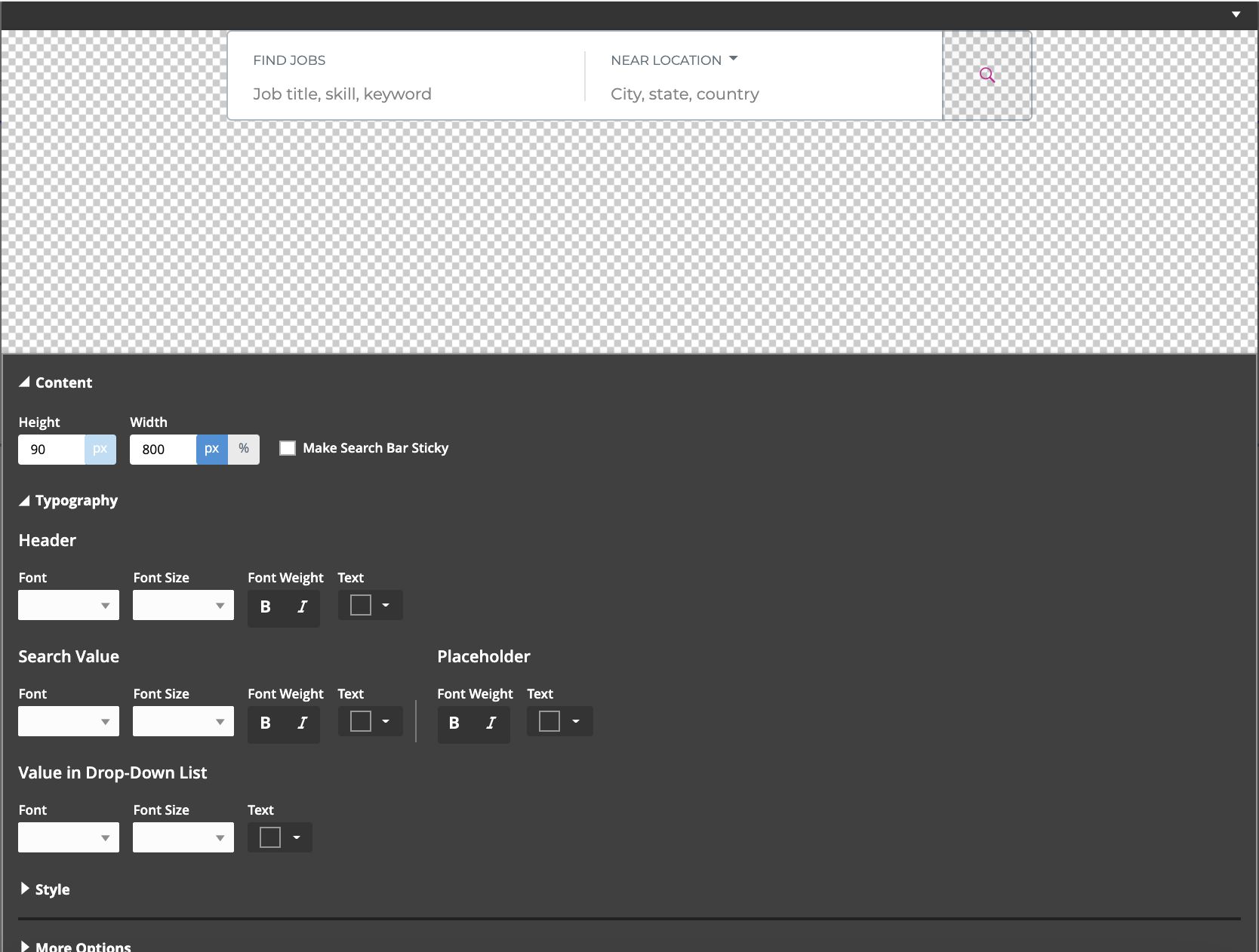 Career Site Configuration Documentation Careers